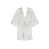 Fleur Of England Signature Silk Robe