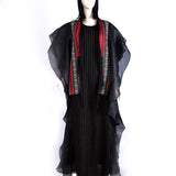 Montaha Black Kaftan One Size
