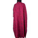 Montaha Burgundy Kaftan One Size