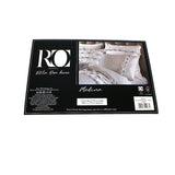 Rita Ora Medina Standard Pillow Case Pair - Oyster 50X75cm