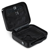 Ted Baker Take Flight Zebra Cosmetic Case Vanity BlacknWhite