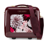 Ted Baker Take Flight Clove Cosmetic Case Vanity Burgundy