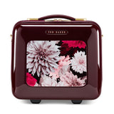 Ted Baker Take Flight Clove Cosmetic Case Vanity Burgundy