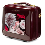 Ted Baker Take Flight Clove Cosmetic Case Vanity Burgundy