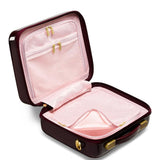 Ted Baker Take Flight Clove Cosmetic Case Vanity Burgundy