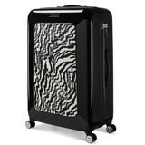 Ted Baker Take Flight Zebra Check-In Large Luggage BlacknWhite