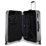 Ted Baker Take Flight New World Mono Check-In Large Luggage Grey