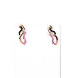 Terzihan Gold Earrings With Diamonds