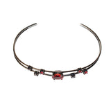 سوار تيرزيهان من الذهب الاسود عيار 14  الماس و احجار كريمة