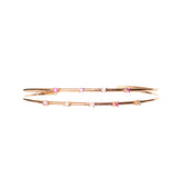 Terzihan Gold Braclet With Precious Stones - Blue Salon