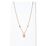 Terzihan Gold Necklace With Precious Stones
