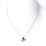 Terzihan Gold Necklace With Diamonds - Blue Salon