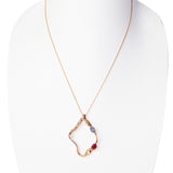 Terzihan Gold Necklace With Precious Stones