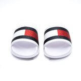 Tommy Hilfiger White Slippers