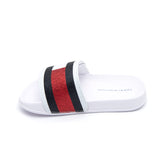 Tommy Hilfiger White Slippers