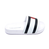 Tommy Hilfiger White Slippers