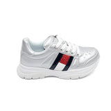 Tommy Hilfiger Kids Silver Shoes