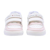 Tommy Hilfiger Kids Girl's White & Pastel Sneakers