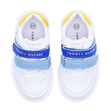 Tommy Hilfiger Kids Boy's White Sneakers
