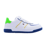 Tommy Hilfiger Kids Boy's White Sneaker