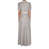 Theia Phoebe Sequin Shirt  Gown