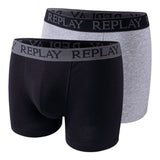 Replay Men's Set Of Two Basic Trunk Boxer Briefs