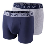 Replay Men's Set Of Two Basic Trunk Boxer Briefs