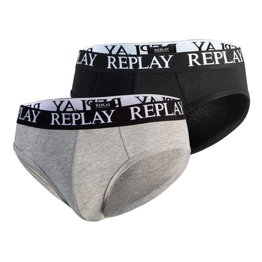 Replay Men's Two Pack of Basic Boxer | All Clothing | GCC | Men | Men Underwear | Mens | Mens Fashion | scat: Underwear | Underwear Replay Men's Two Pack of Basic Boxer | All Clothing | GCC | Men | Men Underwear | Mens | Mens Fashion | scat: Underwear | Underwear