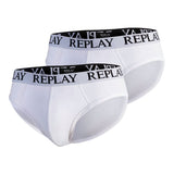 Replay Men's Two Pack of Basic Boxer