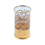 Timon Doninzetti Long Drink Glass Full Gold - Blue Salon