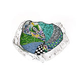 Toms Drag Nugget Bowl Silver Line 38cm