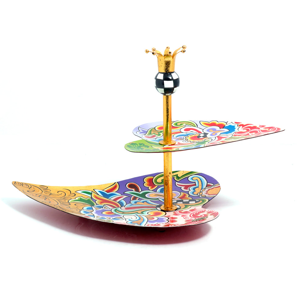 Toms Drag Heart Etagere 2 Level | Cake Stand Toms Drag Heart Etagere 2 Level | Cake Stand