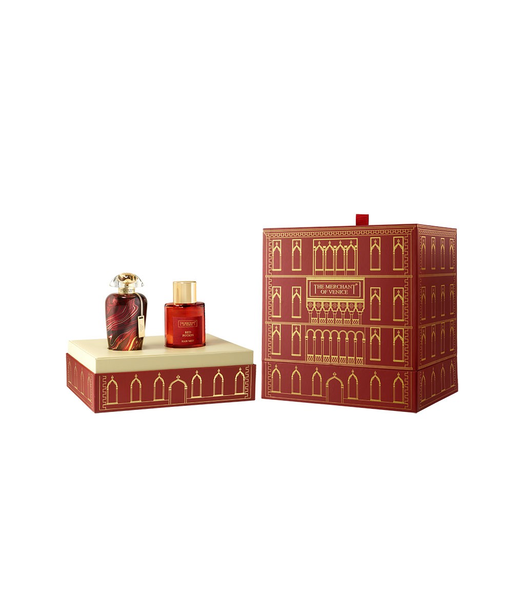 The Merchant of Venice Red Potion EDP 100ml + Hair Mist 100ml | Beauty | Beauty Niche Fragrances | Beauty Niche fragrances Gift Set | EID2023 | Spring Festival