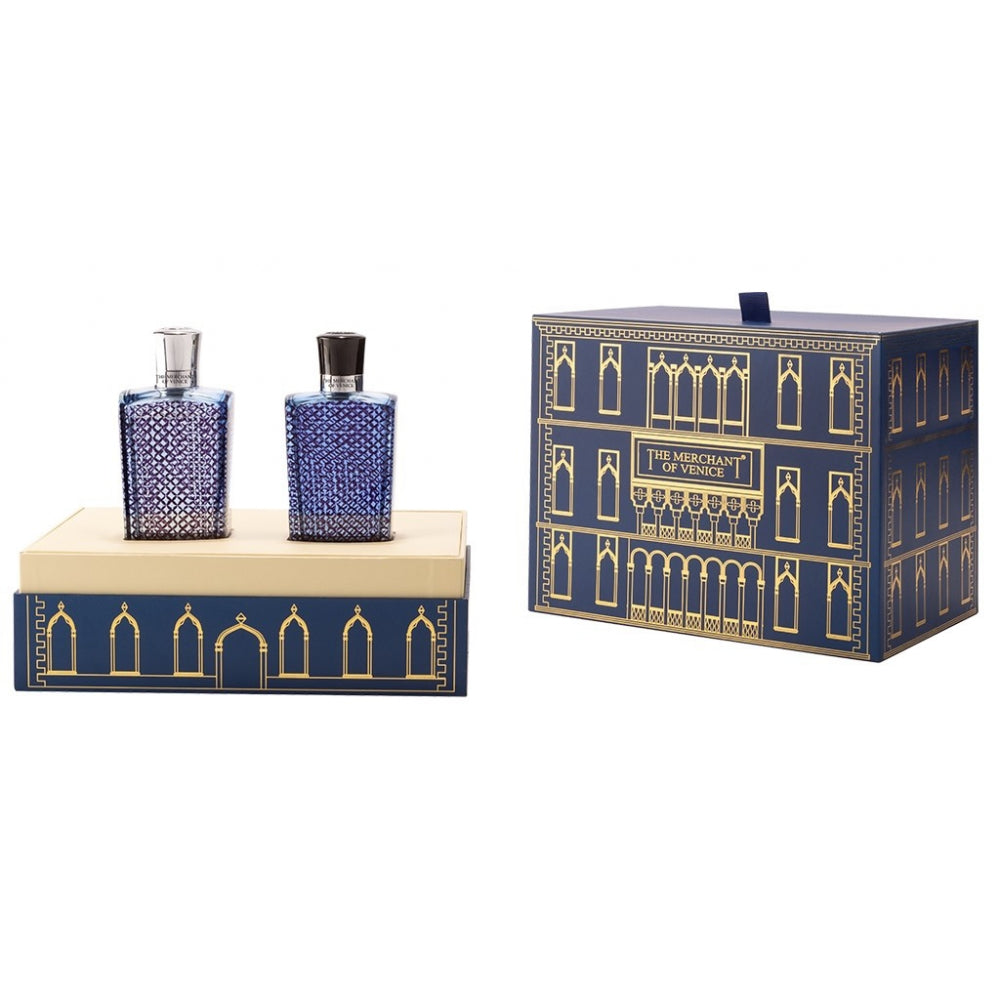 The Merchant of Venice Venetian Blue Edp 100ml + After Shave 50ml | Beauty | Beauty Niche Fragrances | Beauty Niche fragrances Gift Set | EID2023 The Merchant of Venice Venetian Blue Edp 100ml + After Shave 50ml | Beauty | Beauty Niche Fragrances | Beauty Niche fragrances Gift Set | EID2023