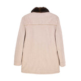 Torras Men's Fur Collar Coat