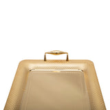Tresors Gocce Full Gold Rectangular Tray