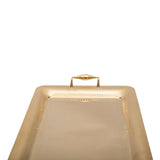 Tresors Gocce Full Gold Rectangular Tray