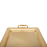 Tresors Gocce Full Gold Rectangular Tray