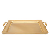 Tresors Gocce Full Gold Rectangular Tray