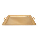 Tresors Gocce Full Gold Rectangular Tray