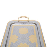 Tresors Terry Gold Rectangular Tray