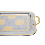 Tresors Terry Gold Rectangular Tray