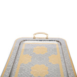 Tresors Terry Gold Rectangular Tray