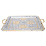 Tresors Terry Gold Rectangular Tray