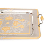 Tresors Bordeaux Gold Rectangular Tray