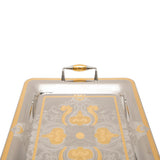 Tresors Bordeaux Gold Rectangular Tray