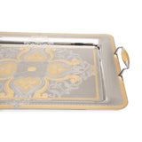 Tresors Bordeaux Gold Rectangular Tray