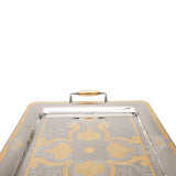 Tresors Bordeaux Gold Rectangular Tray