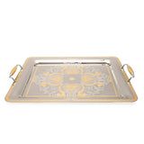 Tresors Bordeaux Gold Rectangular Tray