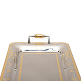 Tresors Carol Gold Rectangular Tray